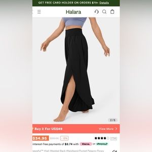 Halara breezeful high waist flowy pants